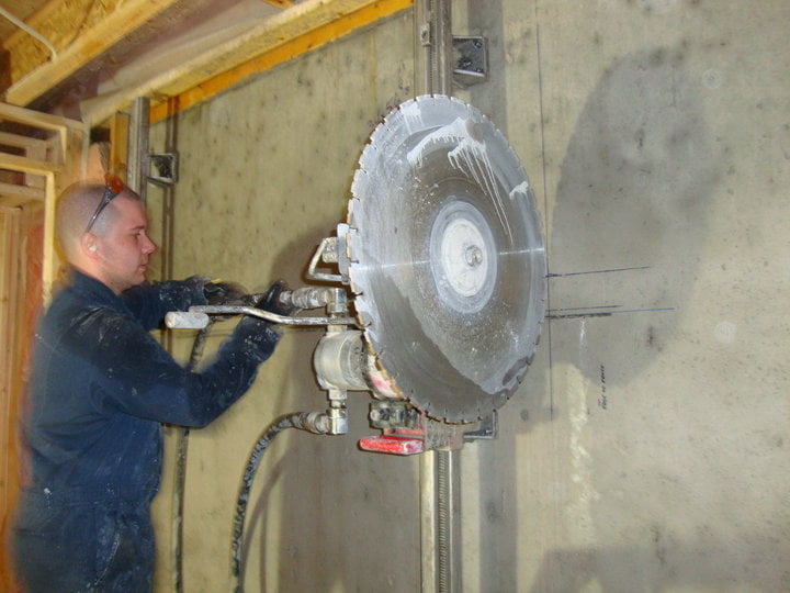 Wall Saw Cutting service in Dubai